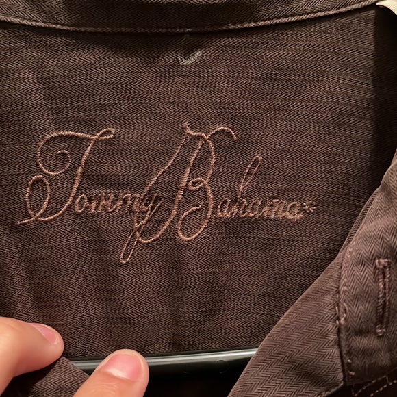 Tommy Bahama Button Up - Picture 5 of 6